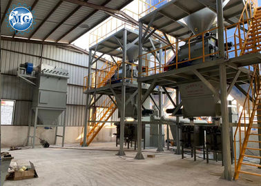 Ceramic Tile Adhesive Dry Mix Mortar Production Line With Environmental Protection