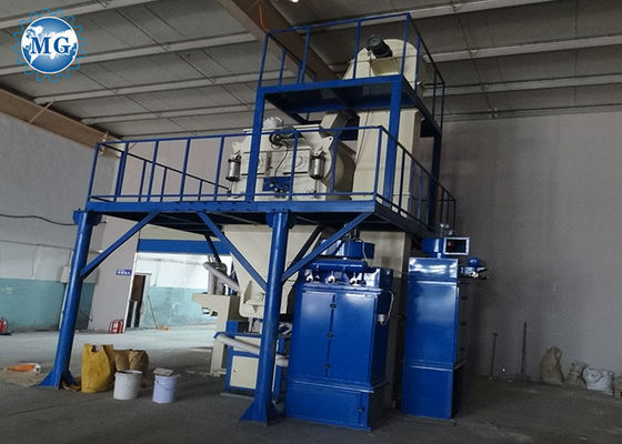 8T/H Dry Mortar Mixing Plant For Wall Putty Cement Making