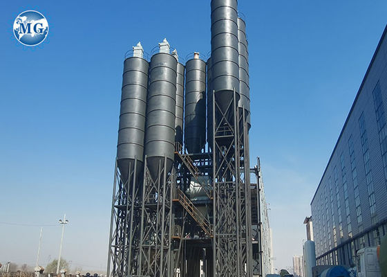 Tower Type 10-30 T/H Dry Mix Mortar Manufacturing Plant For Ceramic Tile Adhesive