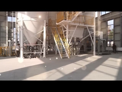 Tower Type PLC Control Full Automatic Dry Mix Plant Tile Adhesive Machine