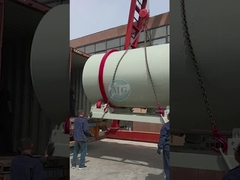5-10T/H Silica Rotary Drum Sand Dryer Machine Equip With Italy Original Burner