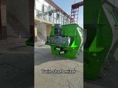 Long Lifetime Double Twin Shaft Agravic Paddle Mixer Blender Machine Wall Putty Plaster Skim Coat Ti