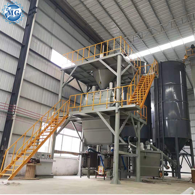120KW 30T / H Dry Mortar Plant Full Automatic Sand Cement Mix Equipment