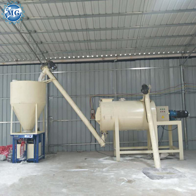 Wall Putty Skim Coat Sand Cement Mixer Ceramic Tile Adhesive Making Machine Low Investment Dry Powder Mortar Production Line