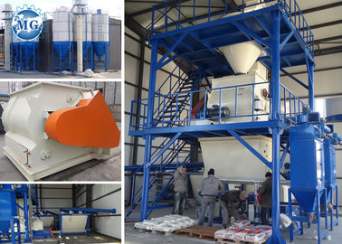 Cement Tile Adhesive Machine Tower Type With Automatic Packing Function