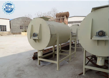 Horizontal Putty Dry Mortar Plant Various Output Carbon Steel Small Spiral Ribbon Mixer
