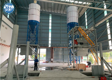 Large Automatic Feeding Dry Mortar Plant With Rotary Sand Dryer 220 - 440v Voltage