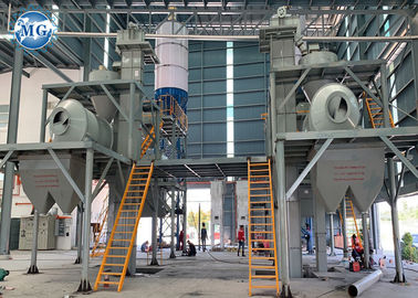 Customized Color Dry Mortar Plant Dry Mortar Production Line Continuous Mixing