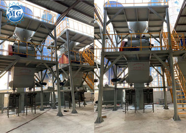Automatic Dry Mortar Production Line 10 - 20t/H Ceramic Tile Making Plant