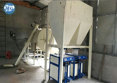 Simple Tile Adhesive Mortar Plant 18kw With Automatic Weighing And Packing
