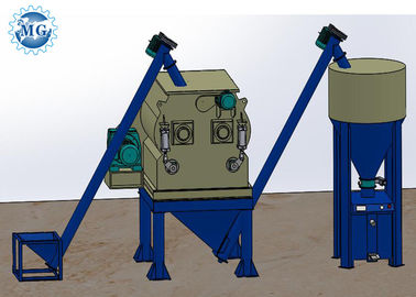 Simple Dry Mortar Mixer Machine Twin Shaft Mixer With Capacity 4 - 5t/H