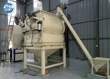 Double Shaft  Dry Mortar Plant Agravic Tile Adhesive Production Machine