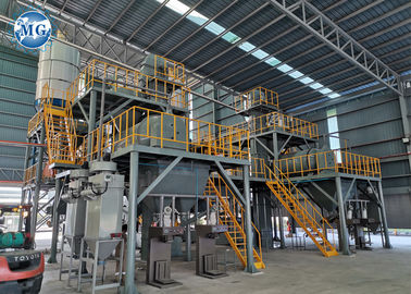 Thermal Insulation Dry Mortar Production Line Full Automatic Customized Color