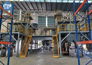 Professional Dry Mortar Production Line Three Rotary Sand Dryer High Performance