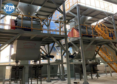 Durable Dry Mix Plant Dry Mortar Blending Machine With PLC Control Cabinet