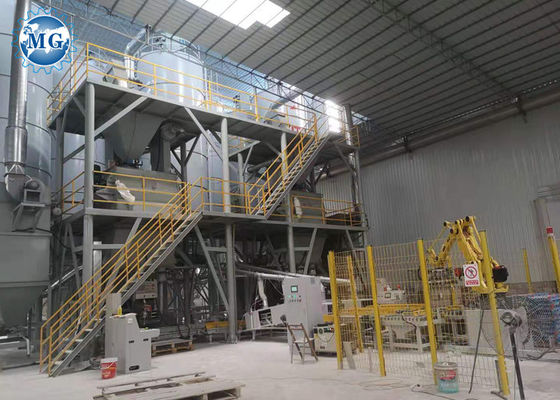 30T/H Full Automatic Dry Mortar Production Line Dry Mortar Machines For Tile Grout