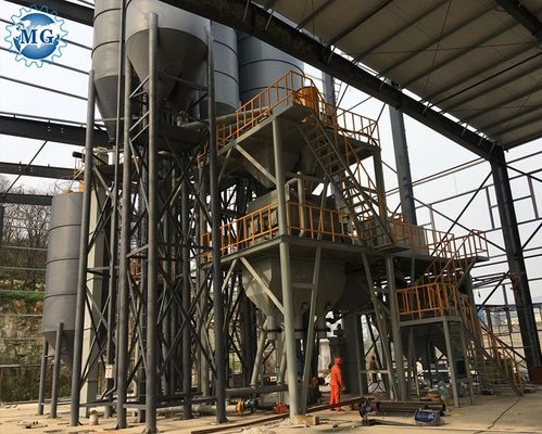 Construction Material Tile Adhesive Mortar Making Machine Dry Mortar Production Line