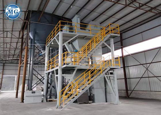 construction 10-30 T/Hour Dry Mix Plant Automatic Feeding And Packing