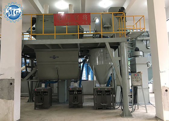 Full Automatic Dry Mortar Mixing Plant With PLC Computer Control