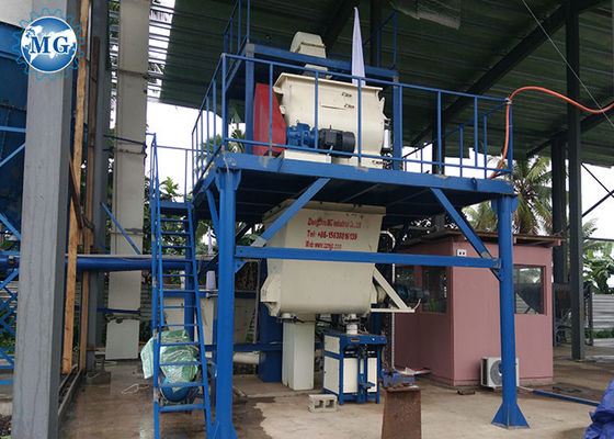 Ready Mix Automatic 25 T/H Dry Mortar Production Line Wall Putty Plant