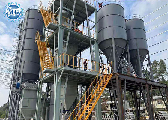 10-15t/H Dry Mix Mortar Machines 0.4Mpa With Cyclone Dust Collector