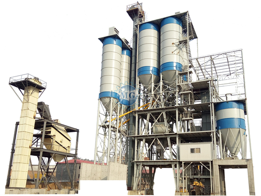 CE Certificate 30-50T/H Dry Mortar Production Line Dry Mortar Mixing Plant