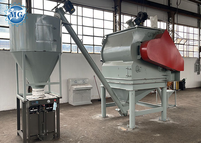 Simple Machine Mixer 3-5T/H Simple Industrial Dry Mortar Mixer Machine Dry Powder Mixer Machine