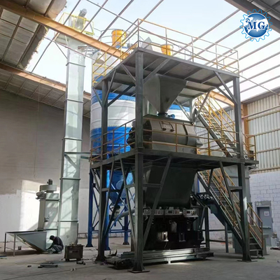 10-15t/H Dry Mortar Machine 45kw Power Weighing Accuracy ≤±1%