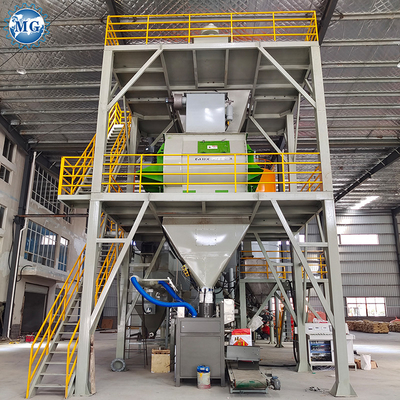 Tile Adhesive Dry Mortar Plant Powder Mixer 440V 12m