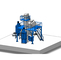 Cement Silo Available Dry Mix Machines with Electronic Weighing System for Additive Weighing