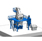 Cement Silo Available Dry Mix Machines with Electronic Weighing System for Additive Weighing
