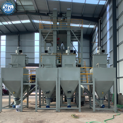 10TPH Dry Mortar Mixer Machine High Cost Effective Good Performance 80KW