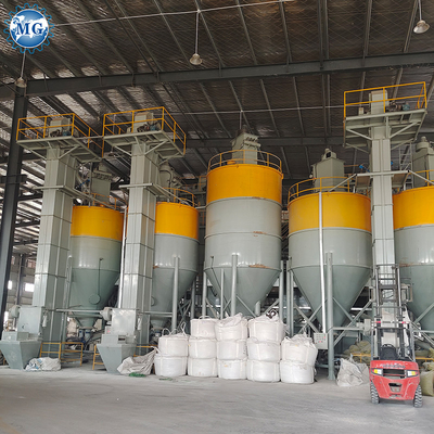 Dry Powder Mixer Dry Mortar Plant Industrial Cement Mix Production Machine