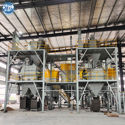 Dry Powder Mixer Dry Mortar Plant Industrial Cement Mix Production Machine