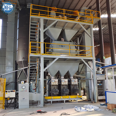 Dry Valve Type Automatic Putty Mortar Production Line Durable Dry Mortar Equipment