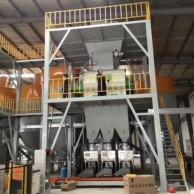 Efficient Tile Adhesive Making Machine With Automatic Material Feeding And Dosing Capability 10-30T/H