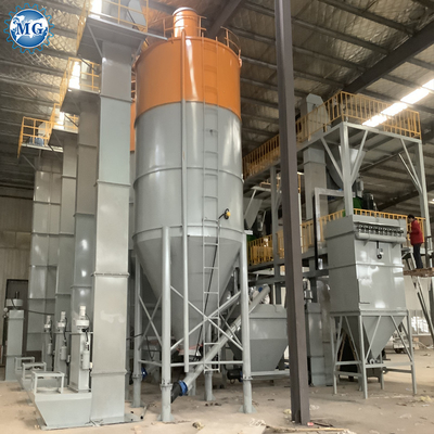 Efficient Tile Adhesive Machine Mortar Production Line With Automatic Material Feeding And Packing