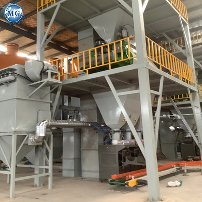 Efficient Tile Adhesive Machine Mortar Production Line With Automatic Material Feeding And Packing