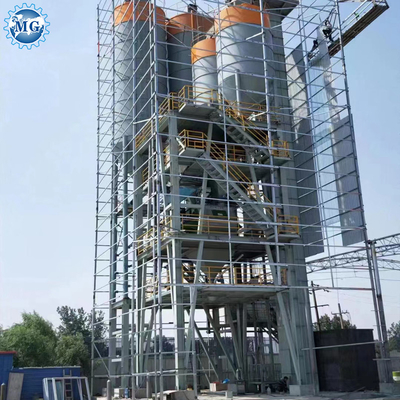 Dry Mix Powder Mortar Mixing Plant Wall Putty Skim Coat Sand Cement Mixer Tile Adhesive Making Machine