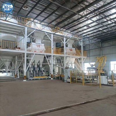 China New Product 15-25T/H Automatic Dry Mortar Production Line Cement Mortar Mixer Machine