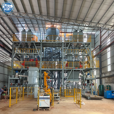 10-30TPH Full Auto Dry Mortar Production Line Tile Adhesive Making Machine