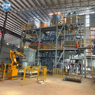 10-30TPH Full Auto Dry Mortar Production Line Tile Adhesive Making Machine