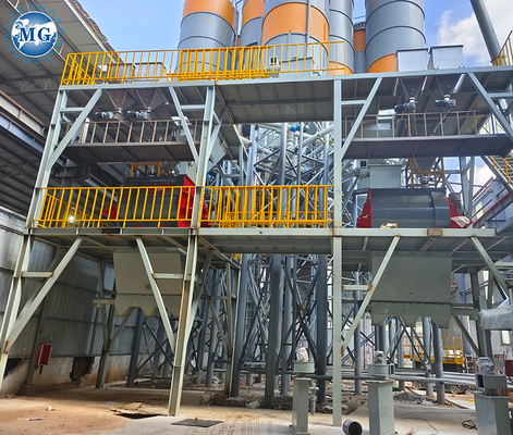 10-30TPH Full Auto Dry Mortar Production Line Tile Adhesive Making Machine