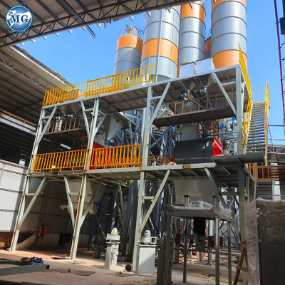 10-30TPH Full Auto Dry Mortar Production Line Tile Adhesive Making Machine