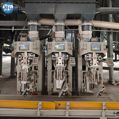 Intelligent PLC 10-30T/H Double Shaft Mixer Dry Mix Plant Dry Mortar Ceramic Tile Adhesive Production Line