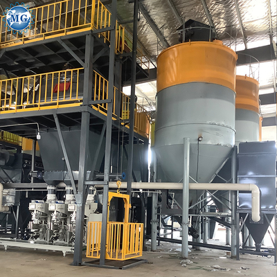 Dry Mortar Powder Mixing Machine Plant with Sand Cement Packing Machine