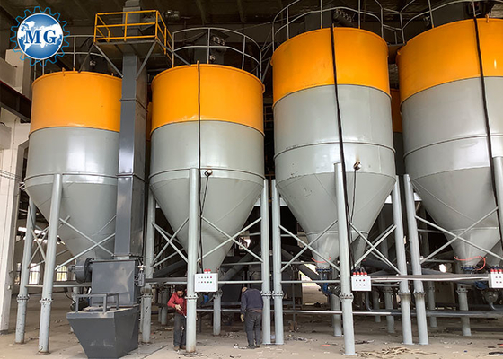 Dry Mortar Powder Mixing Machine Plant with Sand Cement Packing Machine