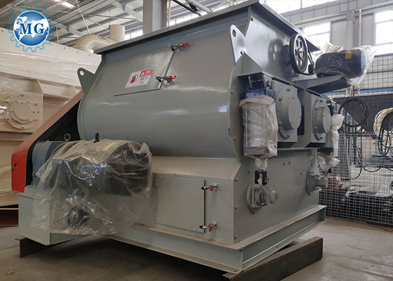 Twin Shafts Paddle Mortar Mixer Machine Equipped Sampling Device