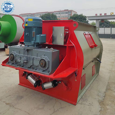 Twin Shafts Paddle Mortar Mixer Machine Equipped Sampling Device