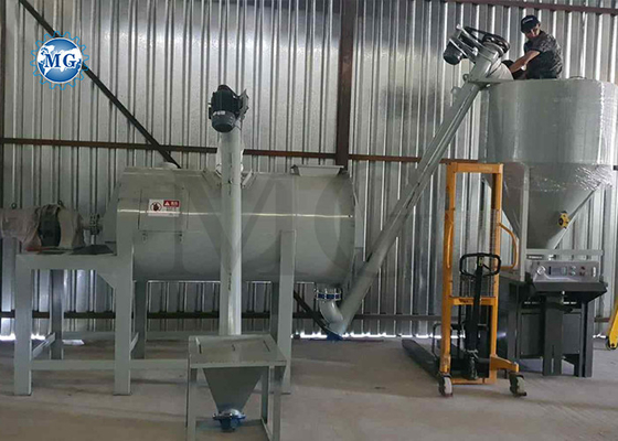 2-3TPH High Efficiency Simple Dry Mortar Mixer Machine Mortar Mixer